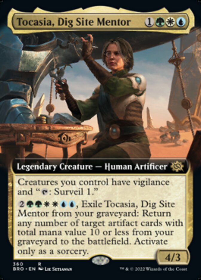 Tocasia, Dig Site Mentor (Extended Art) [The Brothers' War] | The Clever Kobold