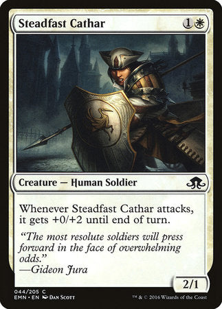 Steadfast Cathar [Eldritch Moon] | The Clever Kobold