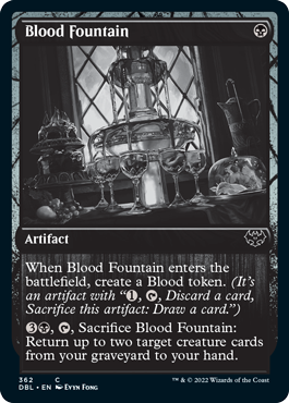 Blood Fountain [Innistrad: Double Feature] | The Clever Kobold