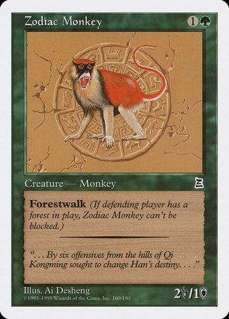 Zodiac Monkey [Portal Three Kingdoms] | The Clever Kobold