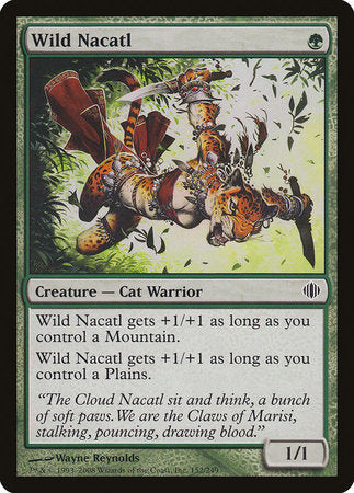 Wild Nacatl [Shards of Alara] | The Clever Kobold