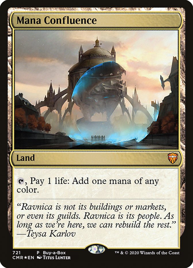 Mana Confluence (Buy-A-Box) [Commander Legends Promos] | The Clever Kobold