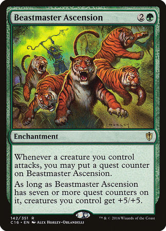 Beastmaster Ascension [Commander 2016] | The Clever Kobold