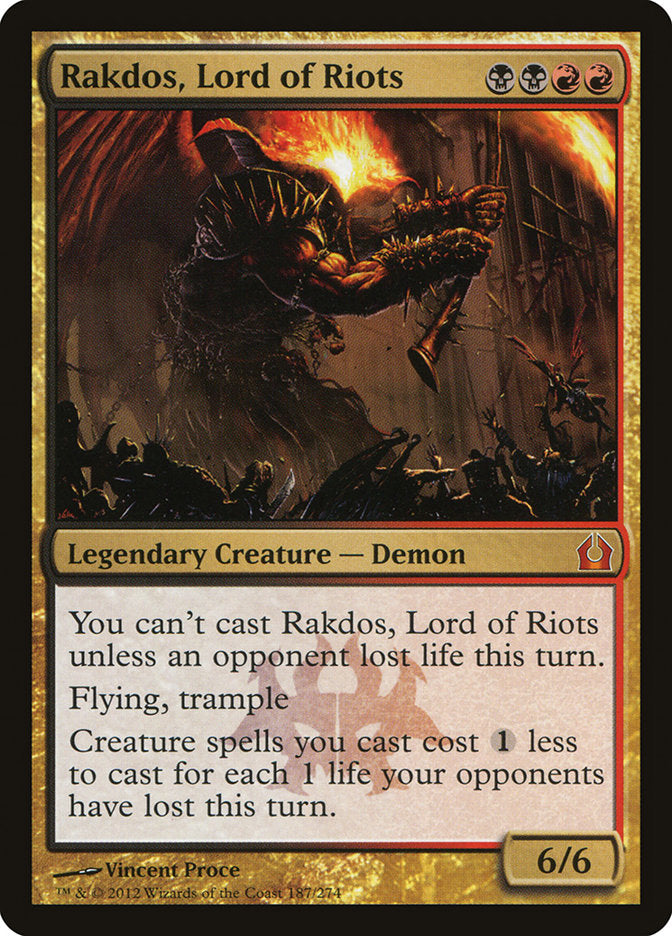 Rakdos, Lord of Riots [Return to Ravnica] | The Clever Kobold