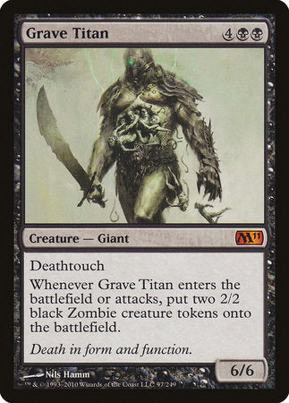 Grave Titan [Magic 2011] | The Clever Kobold