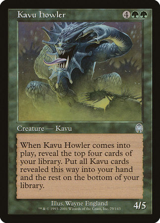 Kavu Howler [Apocalypse] | The Clever Kobold