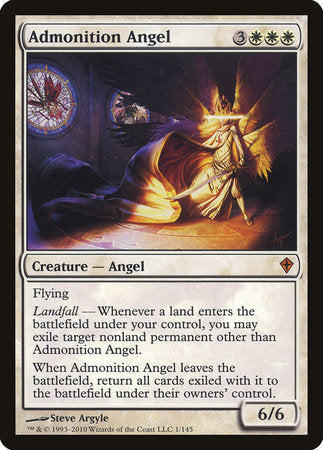 Admonition Angel [Worldwake] | The Clever Kobold