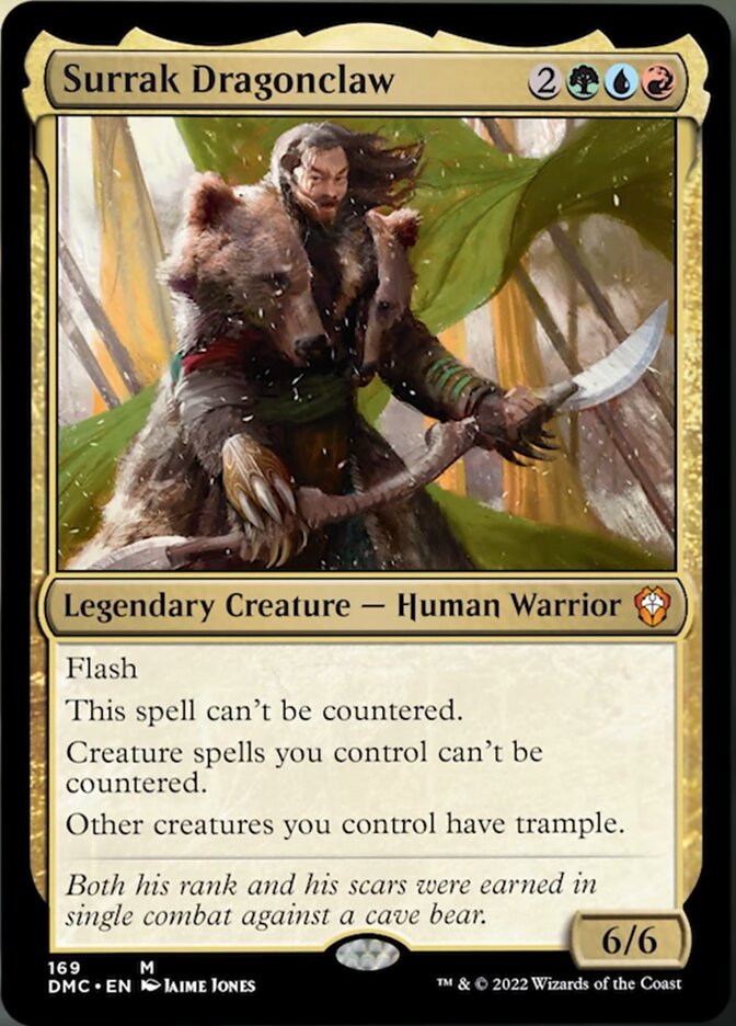 Surrak Dragonclaw [Dominaria United Commander] | The Clever Kobold