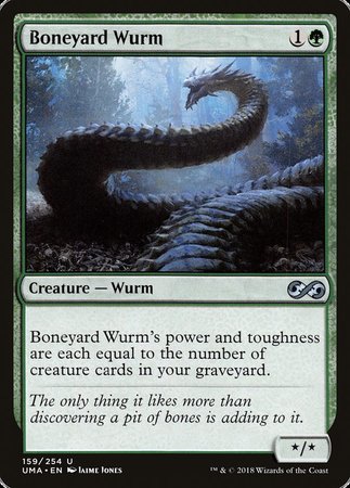 Boneyard Wurm [Ultimate Masters] | The Clever Kobold