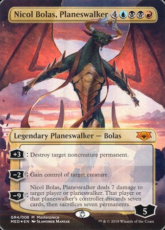 Nicol Bolas, Planeswalker [Mythic Edition] | The Clever Kobold