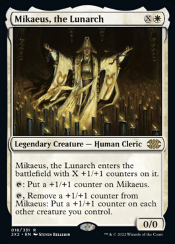 Mikaeus, the Lunarch [Double Masters 2022] | The Clever Kobold