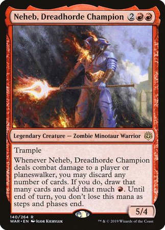 Neheb, Dreadhorde Champion [War of the Spark] | The Clever Kobold