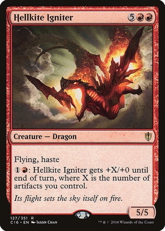 Hellkite Igniter [Commander 2016] | The Clever Kobold