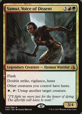Samut, Voice of Dissent [Amonkhet] | The Clever Kobold