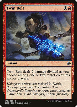 Twin Bolt [Conspiracy: Take the Crown] | The Clever Kobold