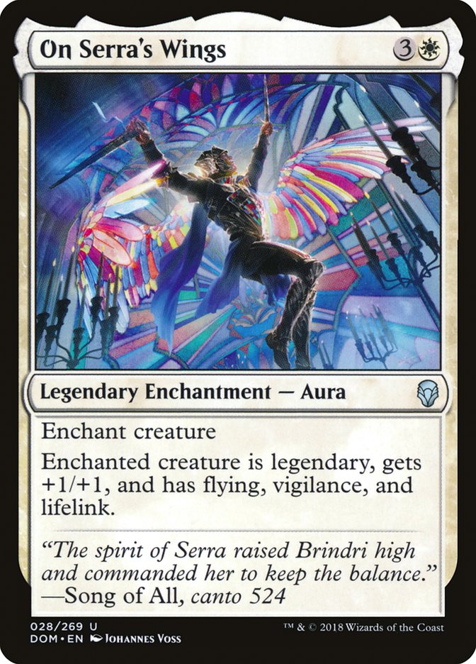 On Serra's Wings [Dominaria] | The Clever Kobold