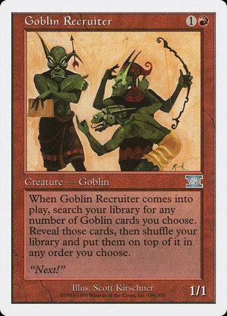 Goblin Recruiter [Classic Sixth Edition] | The Clever Kobold