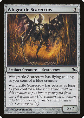 Wingrattle Scarecrow [Shadowmoor] | The Clever Kobold