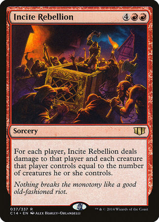 Incite Rebellion [Commander 2014] | The Clever Kobold