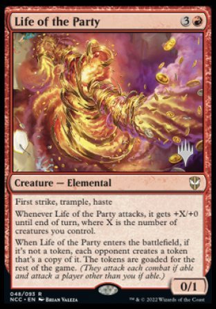 Life of the Party (Promo Pack) [Streets of New Capenna Commander Promos] | The Clever Kobold