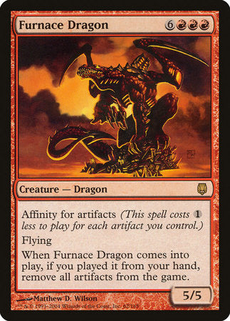 Furnace Dragon [Darksteel] | The Clever Kobold