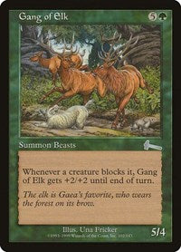 Gang of Elk [Urza's Legacy] | The Clever Kobold