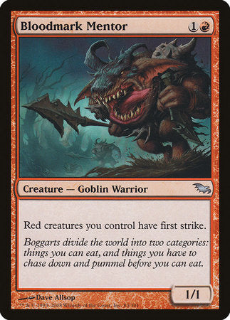 Bloodmark Mentor [Shadowmoor] | The Clever Kobold