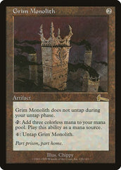 Grim Monolith [Urza's Legacy] | The Clever Kobold