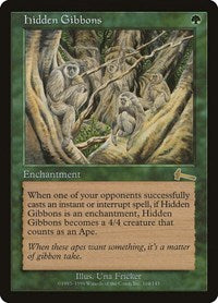 Hidden Gibbons [Urza's Legacy] | The Clever Kobold