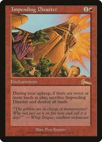 Impending Disaster [Urza's Legacy] | The Clever Kobold