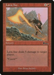 Lava Axe [Urza's Legacy] | The Clever Kobold