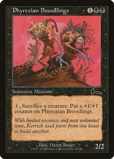 Phyrexian Broodlings [Urza's Legacy] | The Clever Kobold