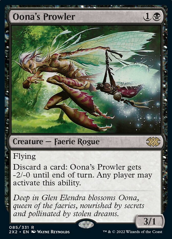 Oona's Prowler [Double Masters 2022] | The Clever Kobold
