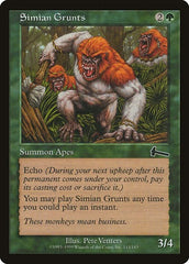 Simian Grunts [Urza's Legacy] | The Clever Kobold