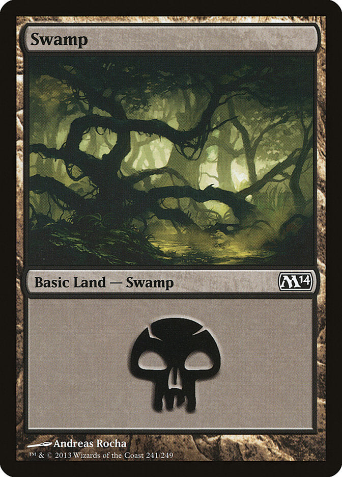 Swamp (241) [Magic 2014] | The Clever Kobold