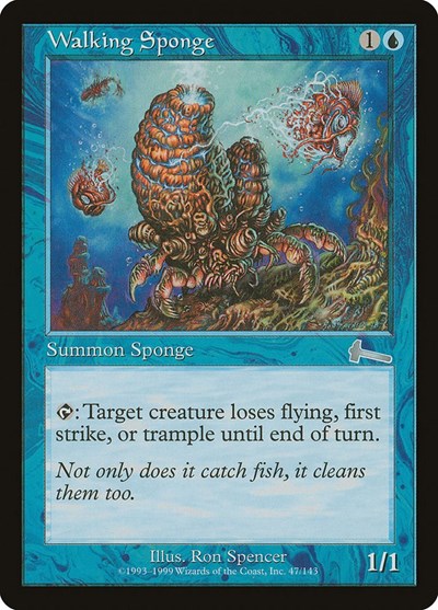 Walking Sponge [Urza's Legacy] | The Clever Kobold