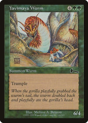 Yavimaya Wurm [Urza's Legacy] | The Clever Kobold