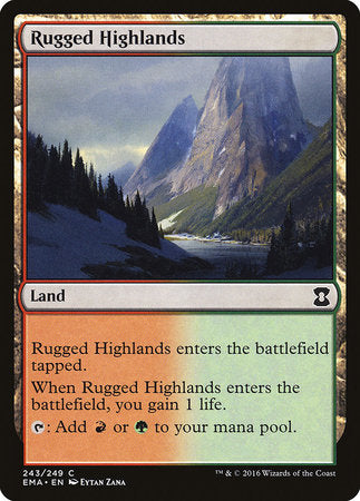 Rugged Highlands [Eternal Masters] | The Clever Kobold