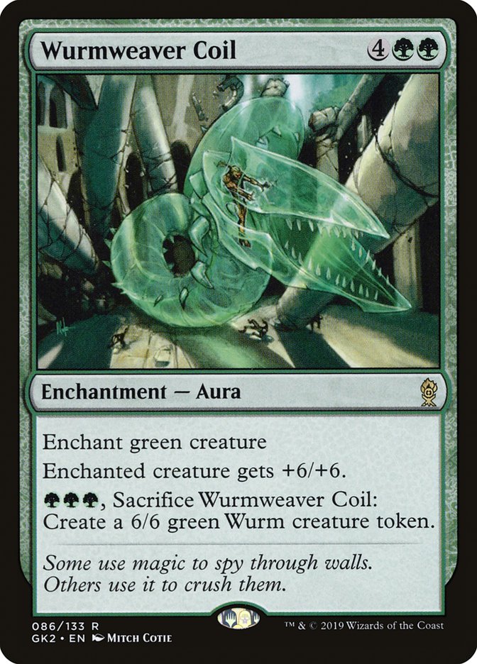 Wurmweaver Coil [Ravnica Allegiance Guild Kit] | The Clever Kobold