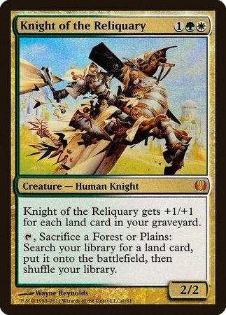 Knight of the Reliquary [Duel Decks: Knights vs. Dragons] | The Clever Kobold