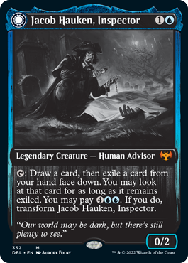 Jacob Hauken, Inspector // Hauken's Insight [Innistrad: Double Feature] | The Clever Kobold