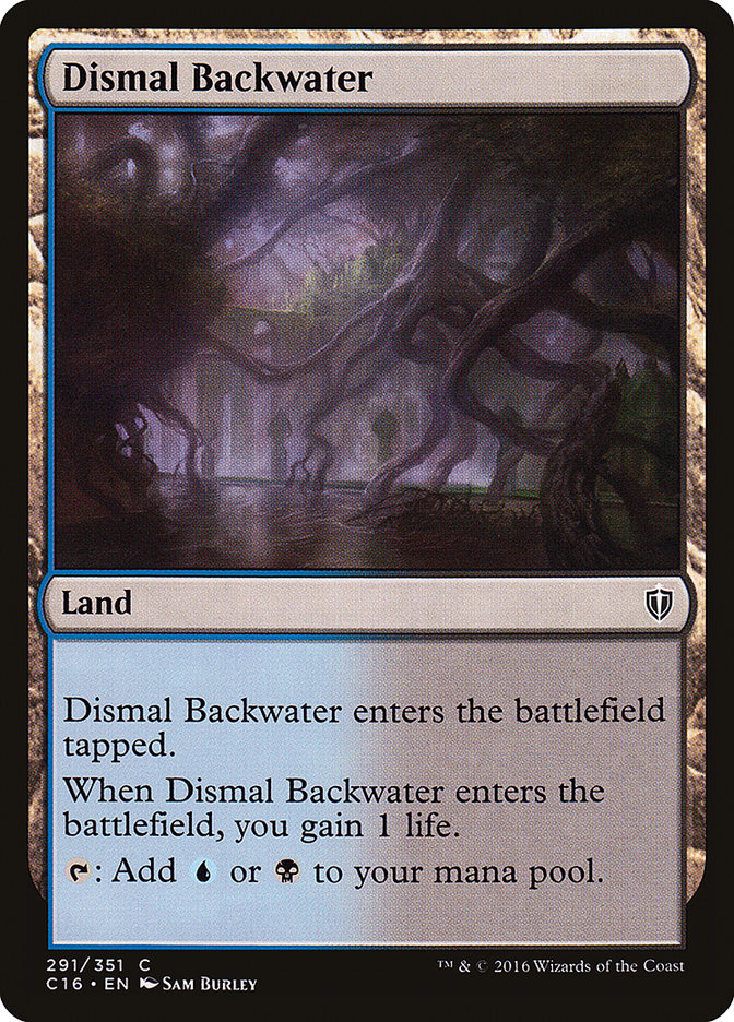 Dismal Backwater [Commander 2016] | The Clever Kobold