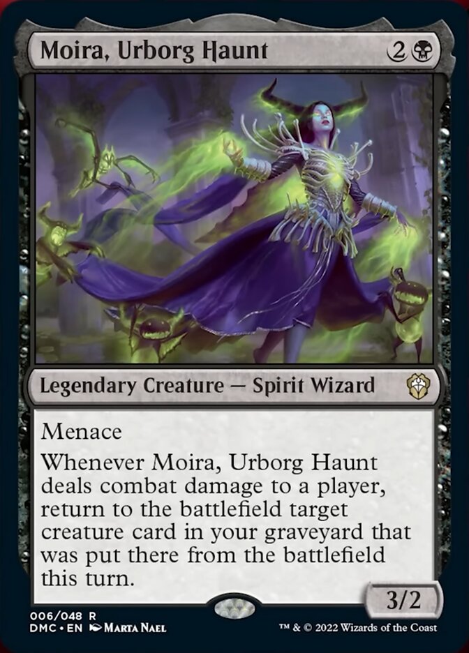 Moira, Urborg Haunt [Dominaria United Commander] | The Clever Kobold