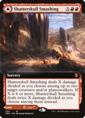 Shatterskull Smashing // Shatterskull, the Hammer Pass (Extended Art) [Zendikar Rising] | The Clever Kobold