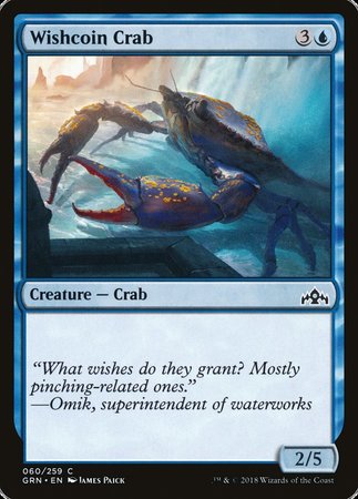 Wishcoin Crab [Guilds of Ravnica] | The Clever Kobold