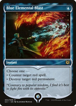 Blue Elemental Blast [Signature Spellbook: Jace] | The Clever Kobold