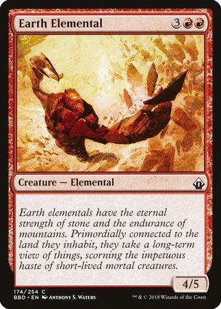 Earth Elemental [Battlebond] | The Clever Kobold