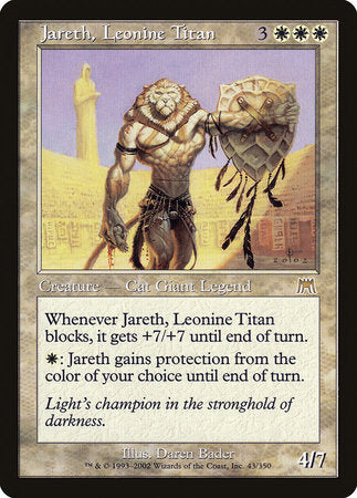 Jareth, Leonine Titan [Onslaught] | The Clever Kobold