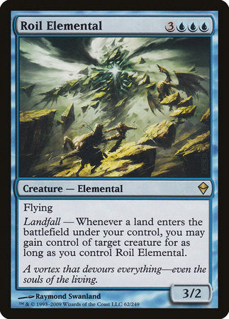 Roil Elemental [Zendikar] | The Clever Kobold