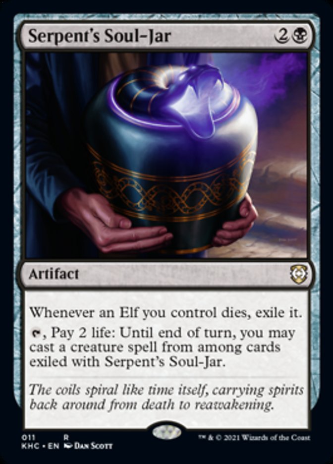 Serpent's Soul-Jar [Kaldheim Commander] | The Clever Kobold